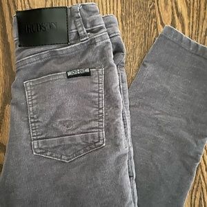 Grey Hudson cords, boys sz 8
